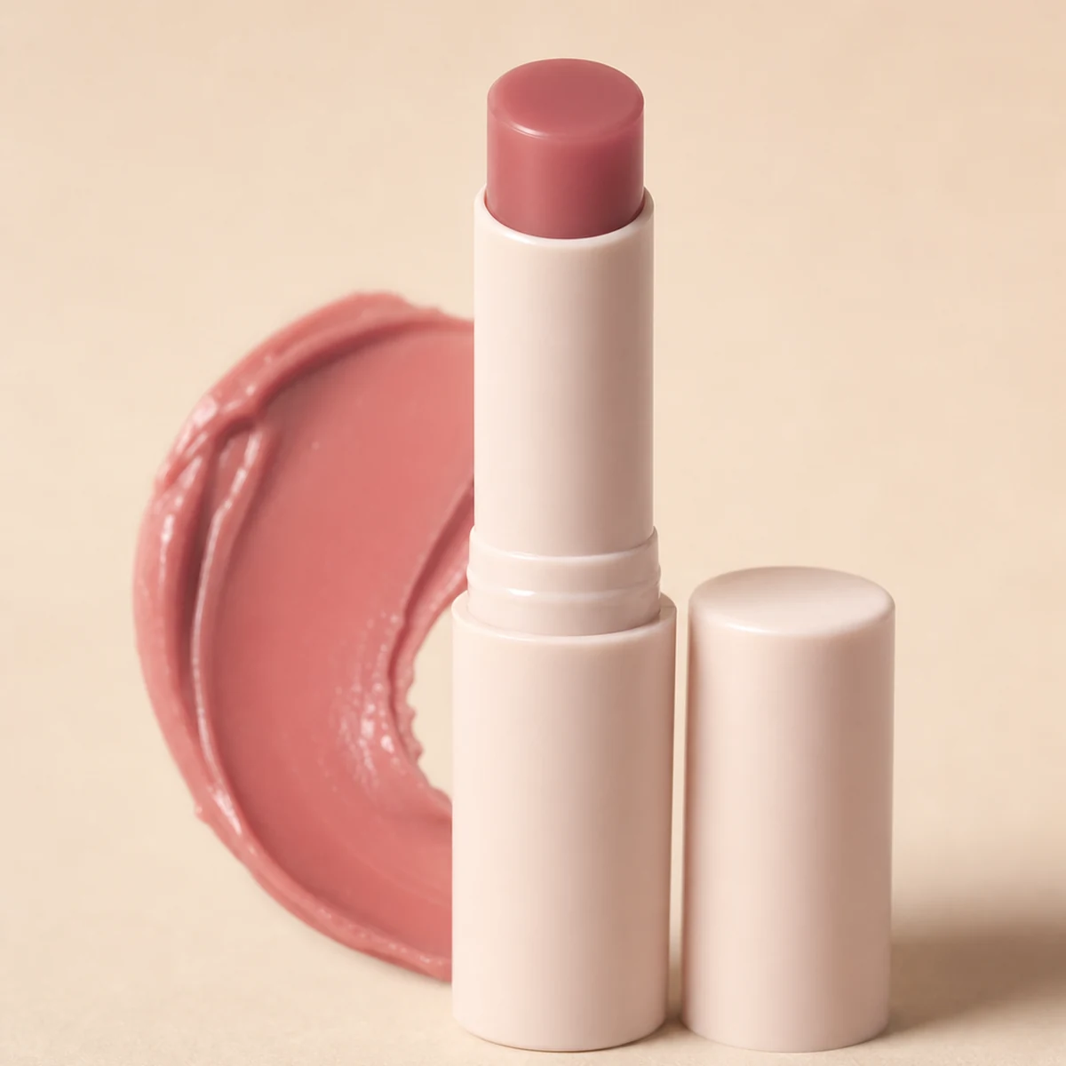 French beauty products Rose Latte balm